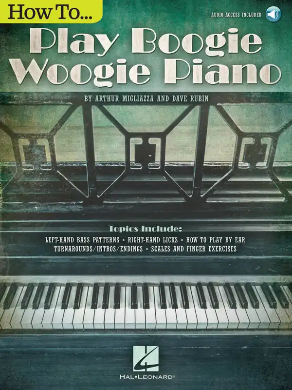 Hal Leonard How to Play Boogie Woogie Piano - Migliazza/Rubin - Piano - Book/Audio Online Populaire