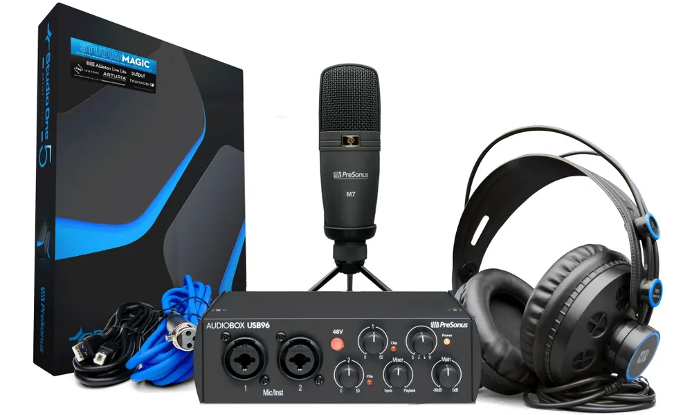 PreSonus AudioBox USB 96 25th Anniversary Pack Commande En Gros