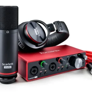 Focusrite Scarlett 2i2 Studio 3rd Gen w/Mic and Headphones Offre Spéciale